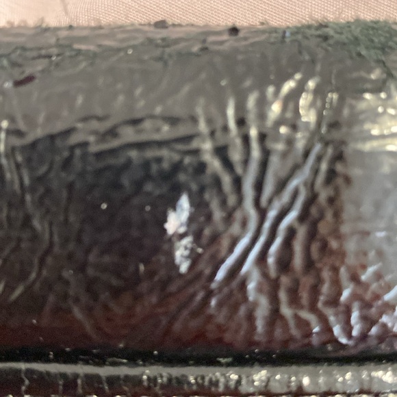 Tory Burch Patent Silver Logo Clutch - Picture 11 of 11